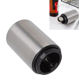 Pressing Beer Bottle Opener Automatic Bottle Opener Stainless Steel Press Multifunctional Bar Bottle Lid Remover 3.35x1.97x1.97in 430 Stainless Steel