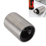 Pressing Beer Bottle Opener Automatic Bottle Opener Stainless Steel Press Multifunctional Bar Bottle Lid Remover 3.15x1.97x1.97in 304 Stainless Steel - Extra Image