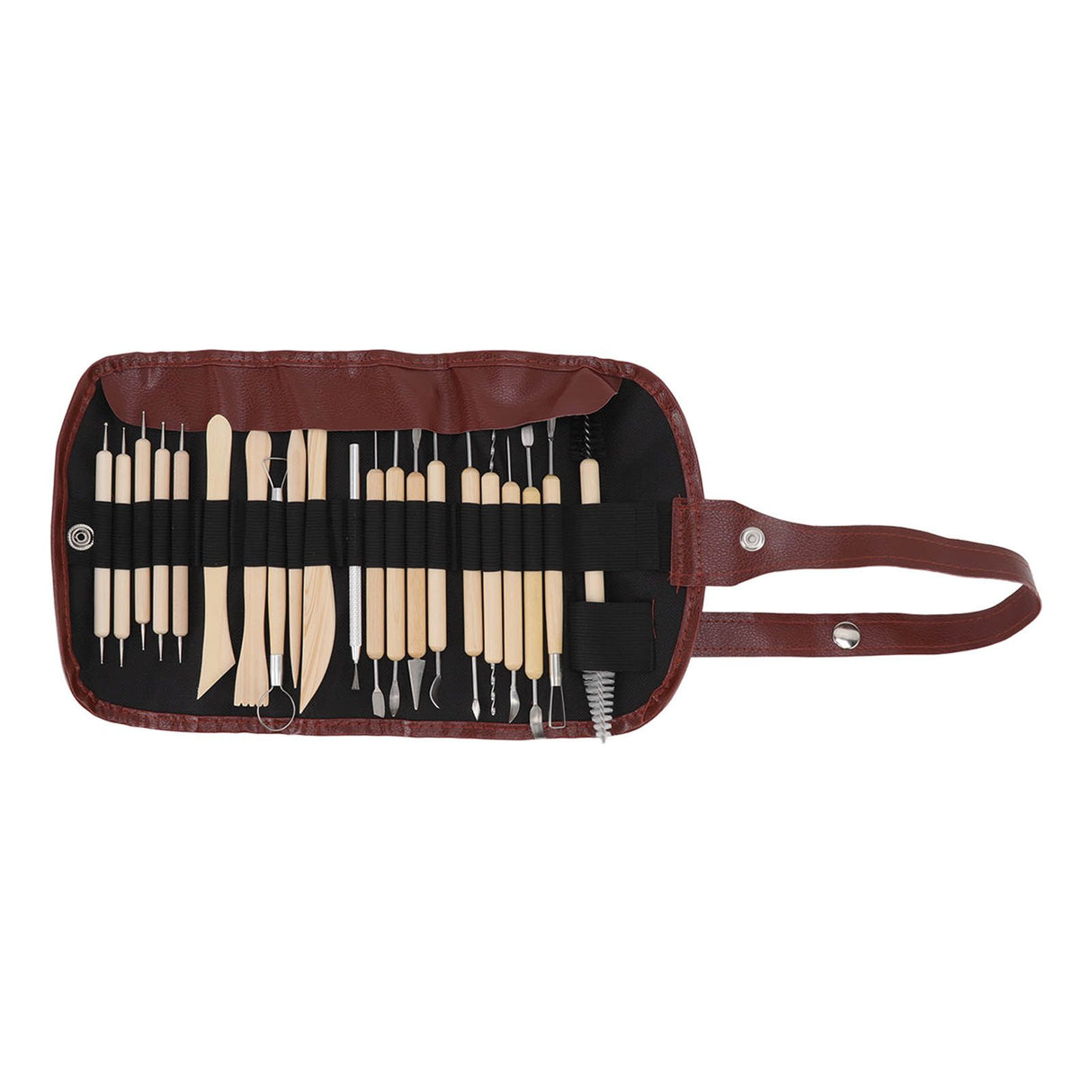 21pcs Polymer Clay Tools Polymer Clay Sculpting Tools with Storage Bag for Beginners Professionals