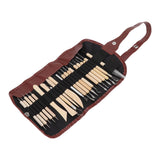 21pcs Polymer Clay Tools Polymer Clay Sculpting Tools with Storage Bag for Beginners Professionals - Side View