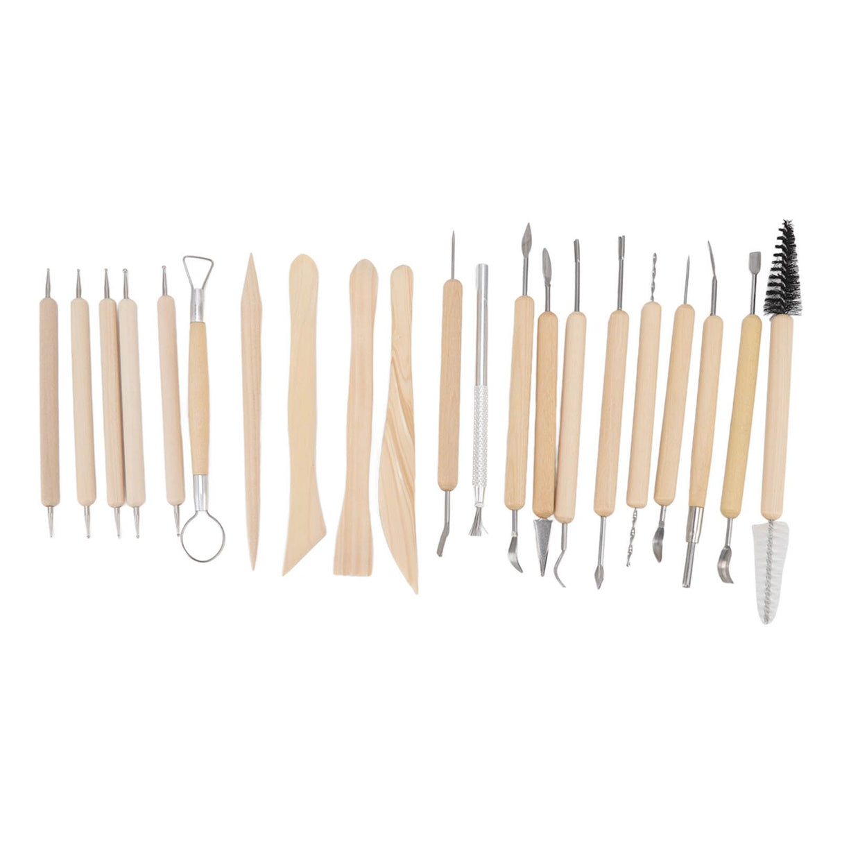 21pcs Polymer Clay Tools Polymer Clay Sculpting Tools with Storage Bag for Beginners Professionals