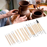 21pcs Polymer Clay Tools Polymer Clay Sculpting Tools with Storage Bag for Beginners Professionals