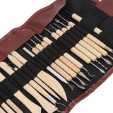 21pcs Polymer Clay Tools Polymer Clay Sculpting Tools with Storage Bag for Beginners Professionals - Extra Image