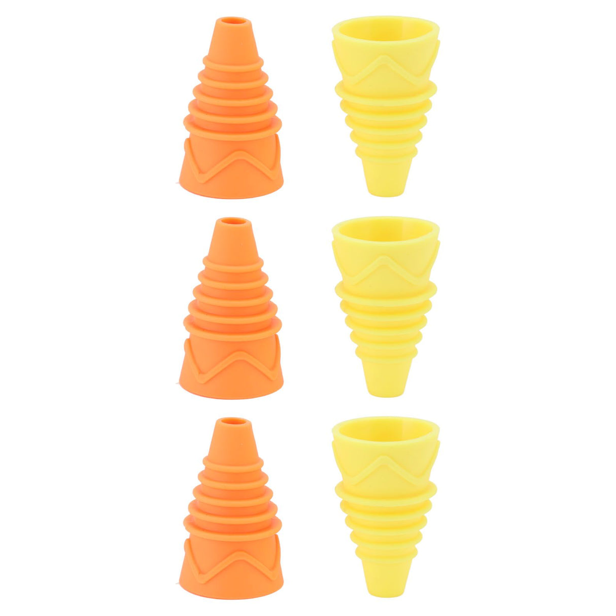 6PCS Fly Trap Funnel Reusable Flexible Silicone Flytrap Funnel Home Garden Kitchen Flytrap for Water Bottles