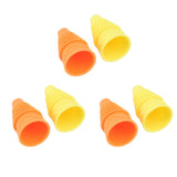 6PCS Fly Trap Funnel Reusable Flexible Silicone Flytrap Funnel Home Garden Kitchen Flytrap for Water Bottles - Rear View