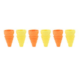 6PCS Fly Trap Funnel Reusable Flexible Silicone Flytrap Funnel Home Garden Kitchen Flytrap for Water Bottles - Extra Image