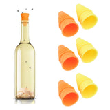 6PCS Fly Trap Funnel Reusable Flexible Silicone Flytrap Funnel Home Garden Kitchen Flytrap for Water Bottles - Extra Image