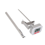 Food Thermometer Regulable Clip Large Display Screen Detachable Stainless Steel White Kitchen Thermometer - Extra Image