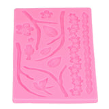 Branch Flowers Silicone Mould Food Grade Materials Various Shapes DIY Cake Silicone Mold for Muffins Fudge Bread Chcolate - Extra Image