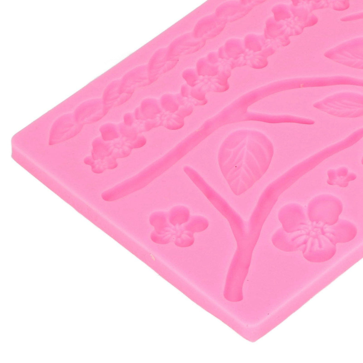 Branch Flowers Silicone Mould Food Grade Materials Various Shapes DIY Cake Silicone Mold for Muffins Fudge Bread Chcolate