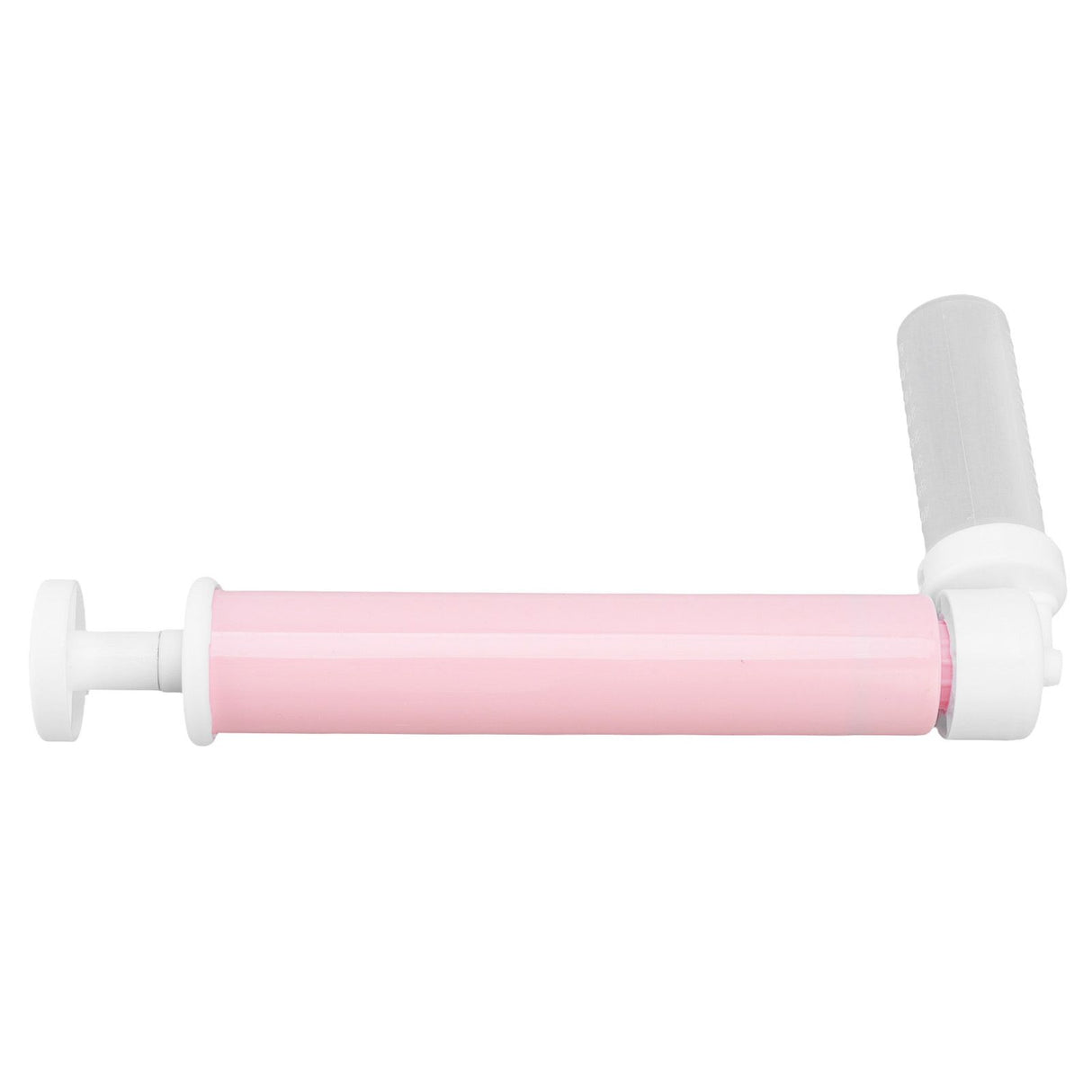 Manual Cake Airbrush DIY Multiple Colors Leakage Proof Plastic Cake Airbrush Pump with Transparent Tank for Cake Pink