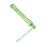 Sugar Paste Extruder Pottery Clay Extruders Cake Fondant Decorating Tool Set with Interchangeable Discs for Ceramics - Rear View