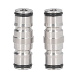 2 Pcs Homebrew Beer Keg Ball Lock Post Connector Stainless Steel Durable Quick Ball Lock Connector