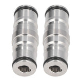 2 Pcs Homebrew Beer Keg Ball Lock Post Connector Stainless Steel Durable Quick Ball Lock Connector