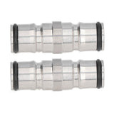 2 Pcs Homebrew Beer Keg Ball Lock Post Connector Stainless Steel Durable Quick Ball Lock Connector