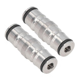 2 Pcs Homebrew Beer Keg Ball Lock Post Connector Stainless Steel Durable Quick Ball Lock Connector - Extra Image