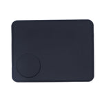 Coffee Tamping Mat Soft Flexible Black Food Grade Silicone Odorless Non Slip Coffee Corner Tamper Mat