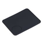 Coffee Tamping Mat Soft Flexible Black Food Grade Silicone Odorless Non Slip Coffee Corner Tamper Mat