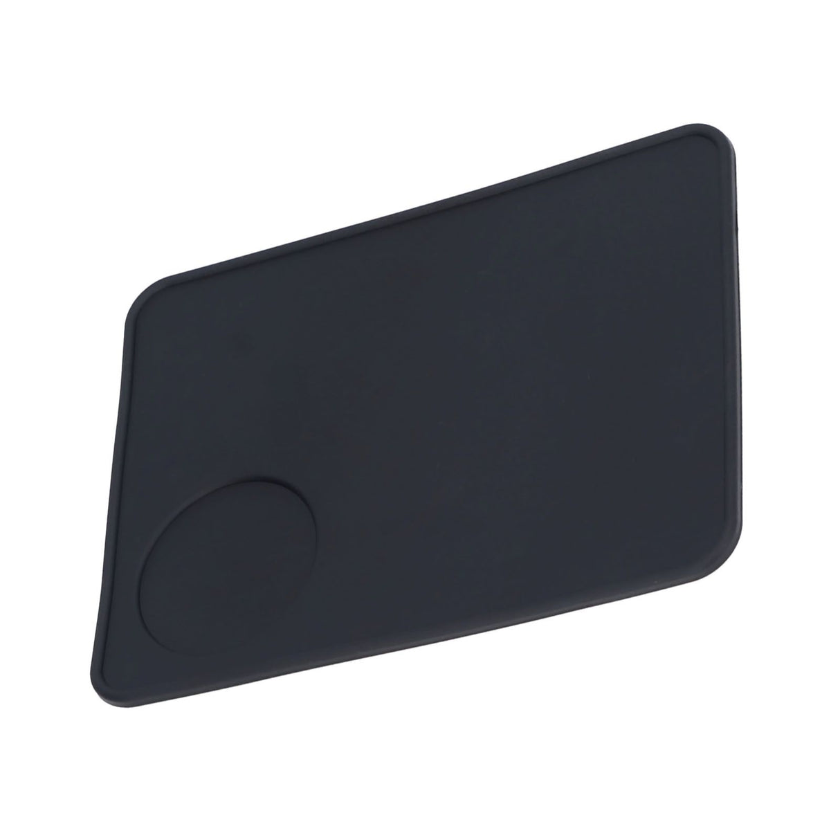 Coffee Tamping Mat Soft Flexible Black Food Grade Silicone Odorless Non Slip Coffee Corner Tamper Mat