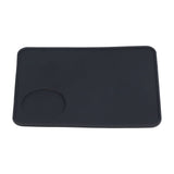 Coffee Tamping Mat Soft Flexible Black Food Grade Silicone Odorless Non Slip Coffee Corner Tamper Mat