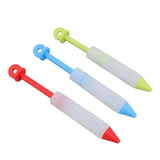 3 Set Cake Decorating Pen Tool Kit Food Grade Silicone Detachable DIY Cake Icing Pen with 12 Patterns for Food Writing