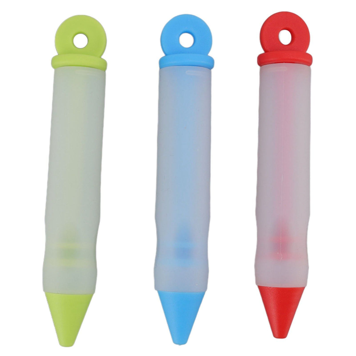 3 Set Cake Decorating Pen Tool Kit Food Grade Silicone Detachable DIY Cake Icing Pen with 12 Patterns for Food Writing