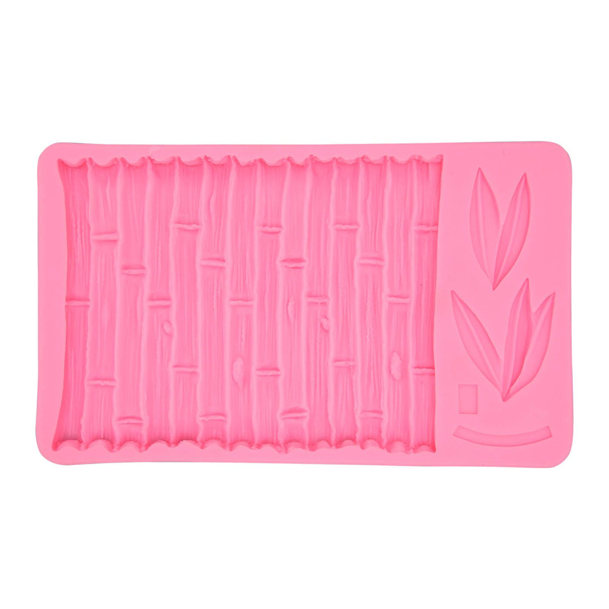 Chinese Style Bamboo Leaf Silicone Mold Bamboo Pattern Baking Mould for DIY Cake Fondant Chocolate
