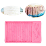 Chinese Style Bamboo Leaf Silicone Mold Bamboo Pattern Baking Mould for DIY Cake Fondant Chocolate - Extra Image