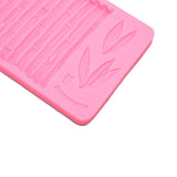 Chinese Style Bamboo Leaf Silicone Mold Bamboo Pattern Baking Mould for DIY Cake Fondant Chocolate