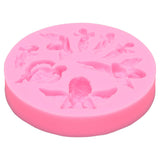 Angel Baby Shape Mold Silicone Mould Fondant Mold Decorating Household DIY Tool for Cake Chocolate