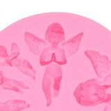 Angel Baby Shape Mold Silicone Mould Fondant Mold Decorating Household DIY Tool for Cake Chocolate