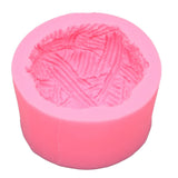Aromatherapy Gypsum Candle Mould Chocolate Mousse Silicone Mold for Three Dimensional Wool Ball Decorating Cakes