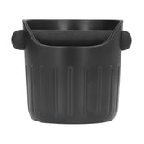 Coffee Grounds Bucket Portable ABS Coffee Knock Box with Skid Resistance Rubber Mat for Home Cafe Bar - 45-Degree Angle
