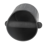 Coffee Grounds Bucket Portable ABS Coffee Knock Box with Skid Resistance Rubber Mat for Home Cafe Bar - Close-Up Angle