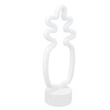 Neon Night Light Battery Powered Removable Base 20000 Hours Lamp Life Green Warm Light for Home