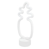 Neon Night Light Battery Powered Removable Base 20000 Hours Lamp Life Green Warm Light for Home