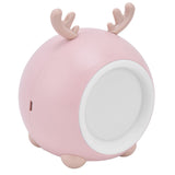 Cute Pet Night Light Portable Adjustable Brightness Eye Protection Three Level Color Temperature Bedroom Night LightPink - Front View
