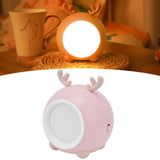 Cute Pet Night Light Portable Adjustable Brightness Eye Protection Three Level Color Temperature Bedroom Night LightPink