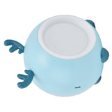 Cute Pet Night Light Portable Adjustable Brightness Eye Protection Three Level Color Temperature Bedroom Night LightBlue - Top-Down View