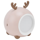 Cute Pet Night Light Portable Adjustable Brightness Eye Protection Three Level Color Temperature Bedroom Night LightGrey