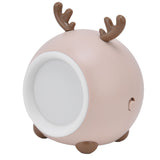 Cute Pet Night Light Portable Adjustable Brightness Eye Protection Three Level Color Temperature Bedroom Night LightGrey
