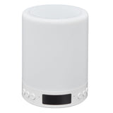 Night Light Bluetooth Speaker Portable Wireless Colorful Pattern 3 Speed Dimming Bedside Music Table Lamp - Front View