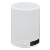 Night Light Bluetooth Speaker Portable Wireless Colorful Pattern 3 Speed Dimming Bedside Music Table Lamp - Top-Down View