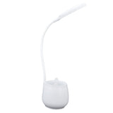 LED Desk Lamp Plastic Flexible Desk LED Light with Pen Holder for Table Lighting 5V - Side View