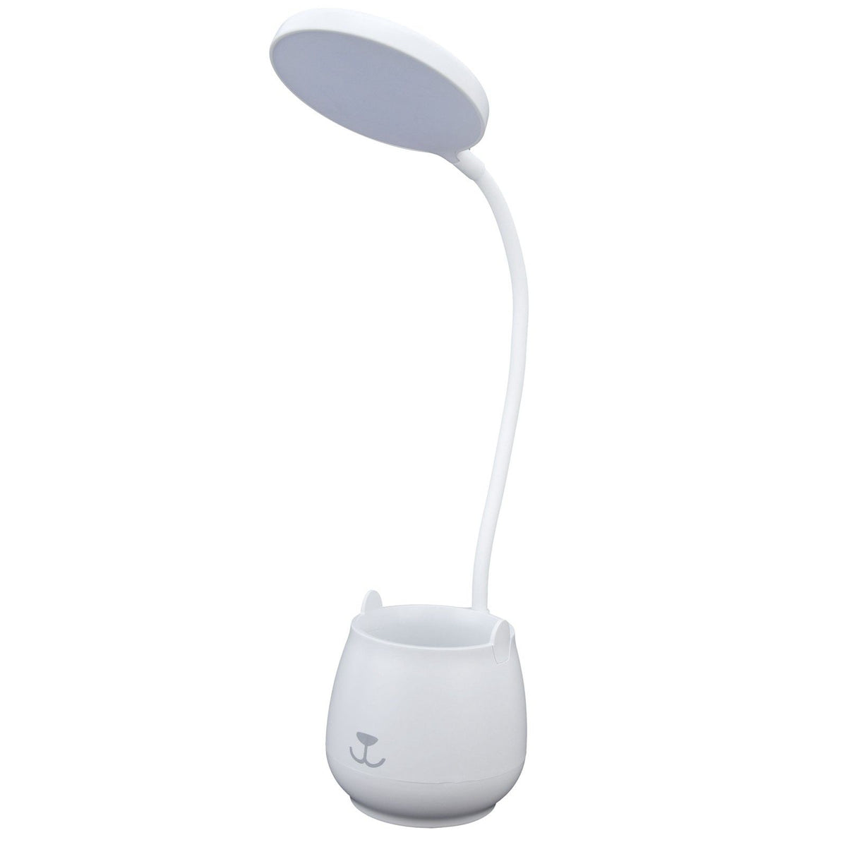 LED Desk Lamp Plastic Flexible Desk LED Light with Pen Holder for Table Lighting 5V