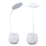 LED Desk Lamp Plastic Flexible Desk LED Light with Pen Holder for Table Lighting 5V