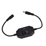 LED Strip Lights Dimmer Easy to Use Stepless Dimming Durable LED Rope Light Dimmer Switch - Rear View