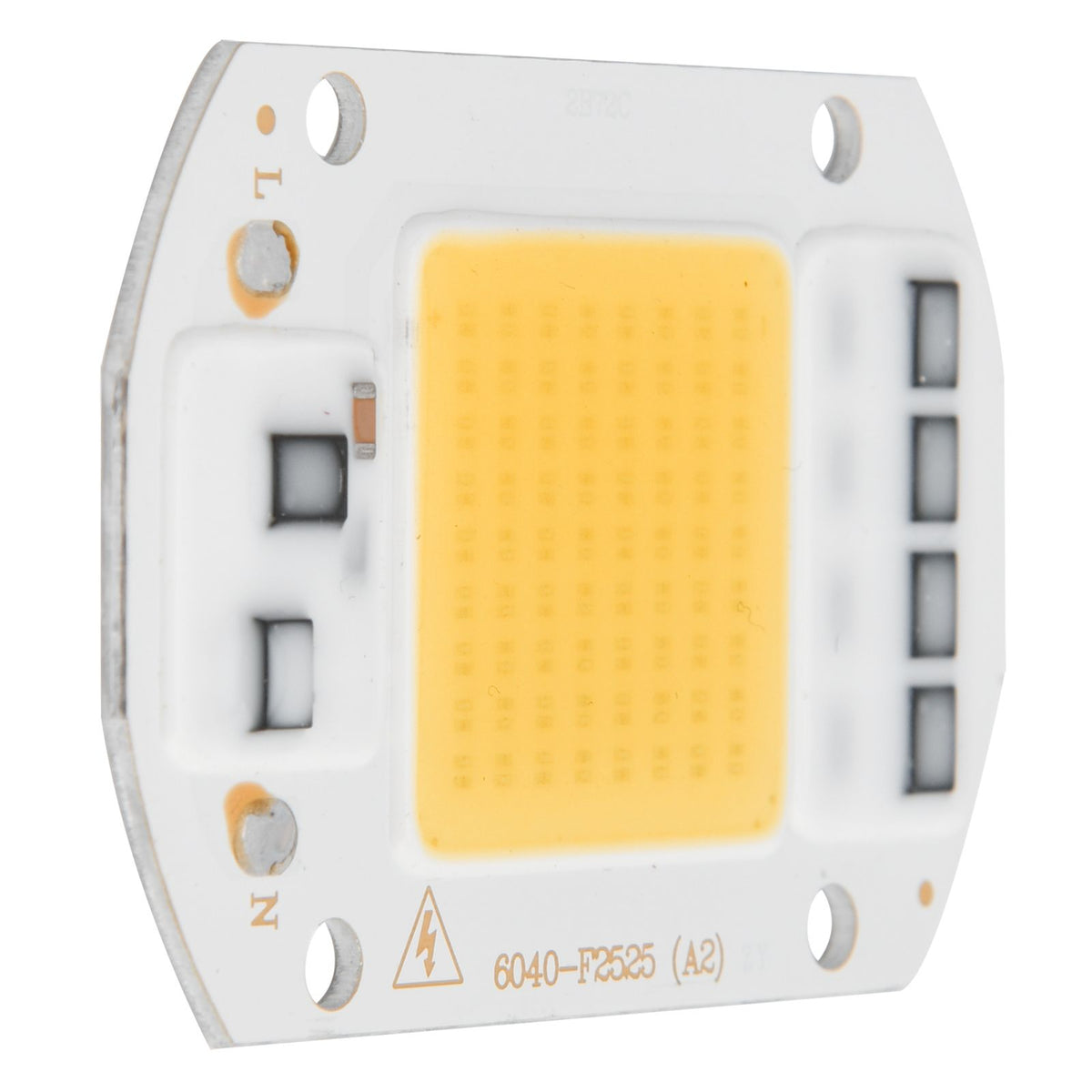 AC220V High Voltage COB Light Source Wide Lighting Area High Light Effect Brightness LED Lamp BeadsWarm Light