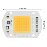 AC220V High Voltage COB Light Source Wide Lighting Area High Light Effect Brightness LED Lamp BeadsWarm Light - Extra Image