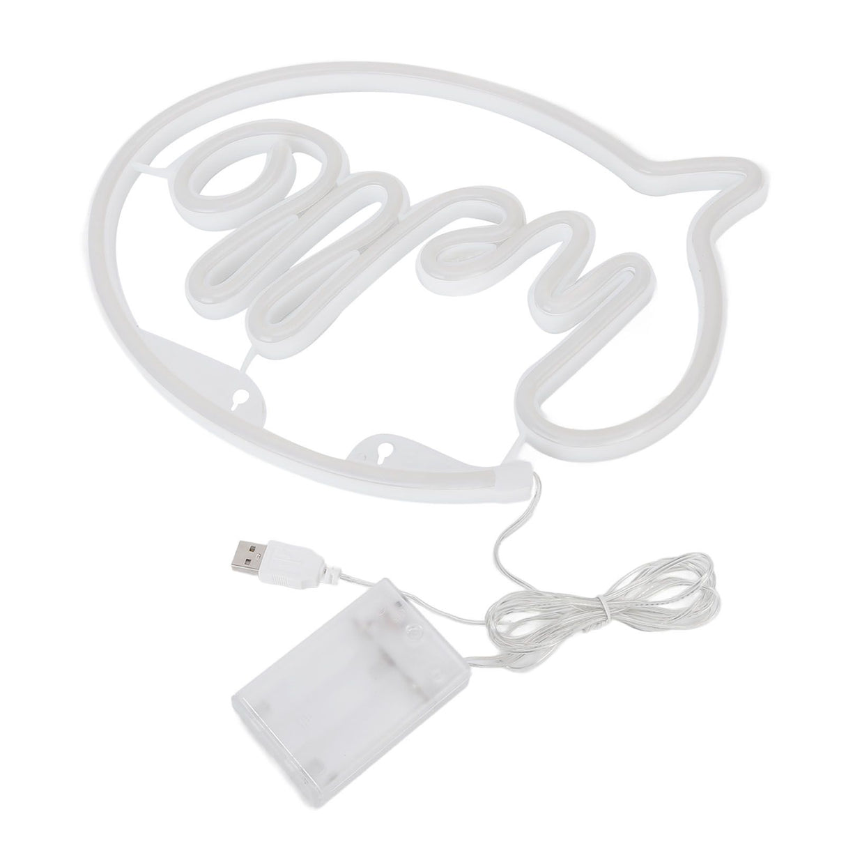 Neon Light USB Powered Battery Operated Hello LED Neon Sign for Restaurant Decoration Bar Decoration 5V